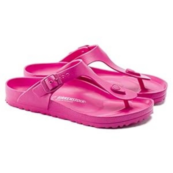 Birkenstock Eva Gizeh Sandals Pink Size 34 Kids - Picture 1 of 7